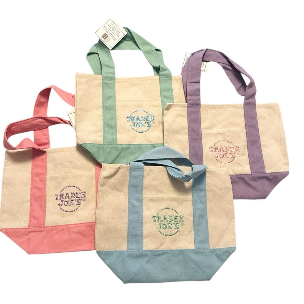 Traders Joe’s Mini Totes Set of 4